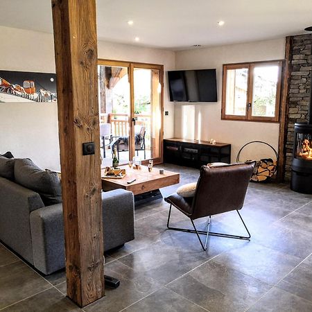 Chez Lucienne, Jacuzzi Et Sauna Samoëns Kültér fotó
