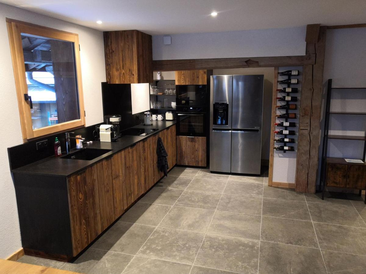 Chez Lucienne, Jacuzzi Et Sauna Samoëns Kültér fotó