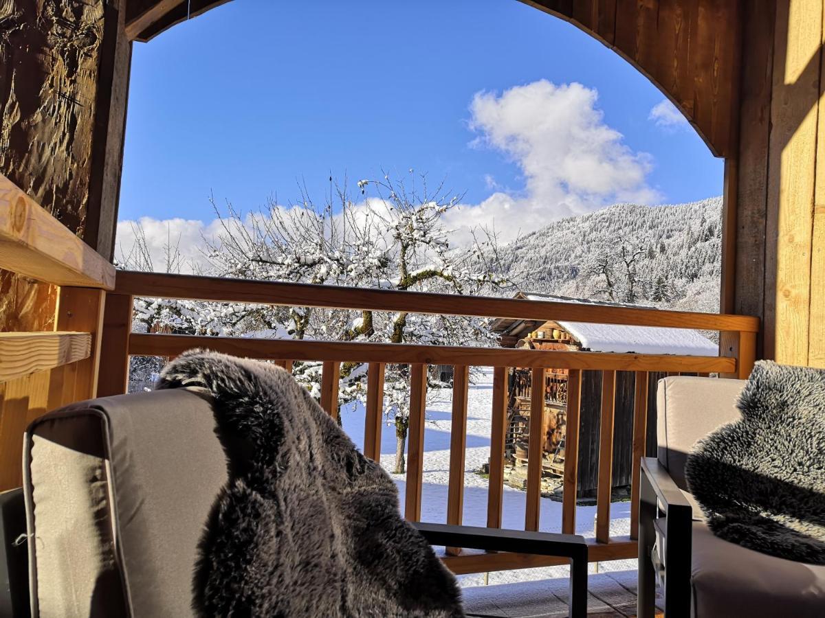 Chez Lucienne, Jacuzzi Et Sauna Samoëns Kültér fotó
