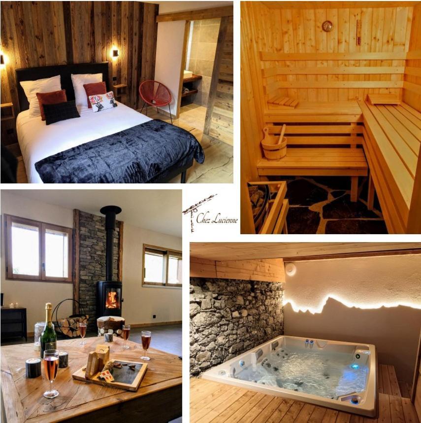 Chez Lucienne, Jacuzzi Et Sauna Samoëns Kültér fotó